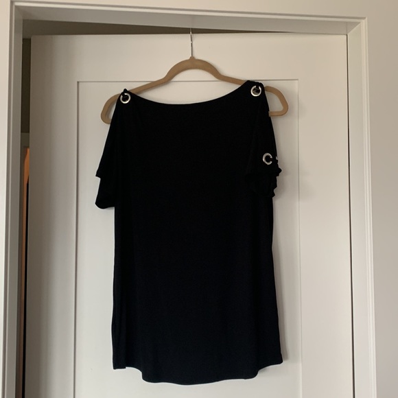 Womens Black Dress Tee - Picture 3 of 3